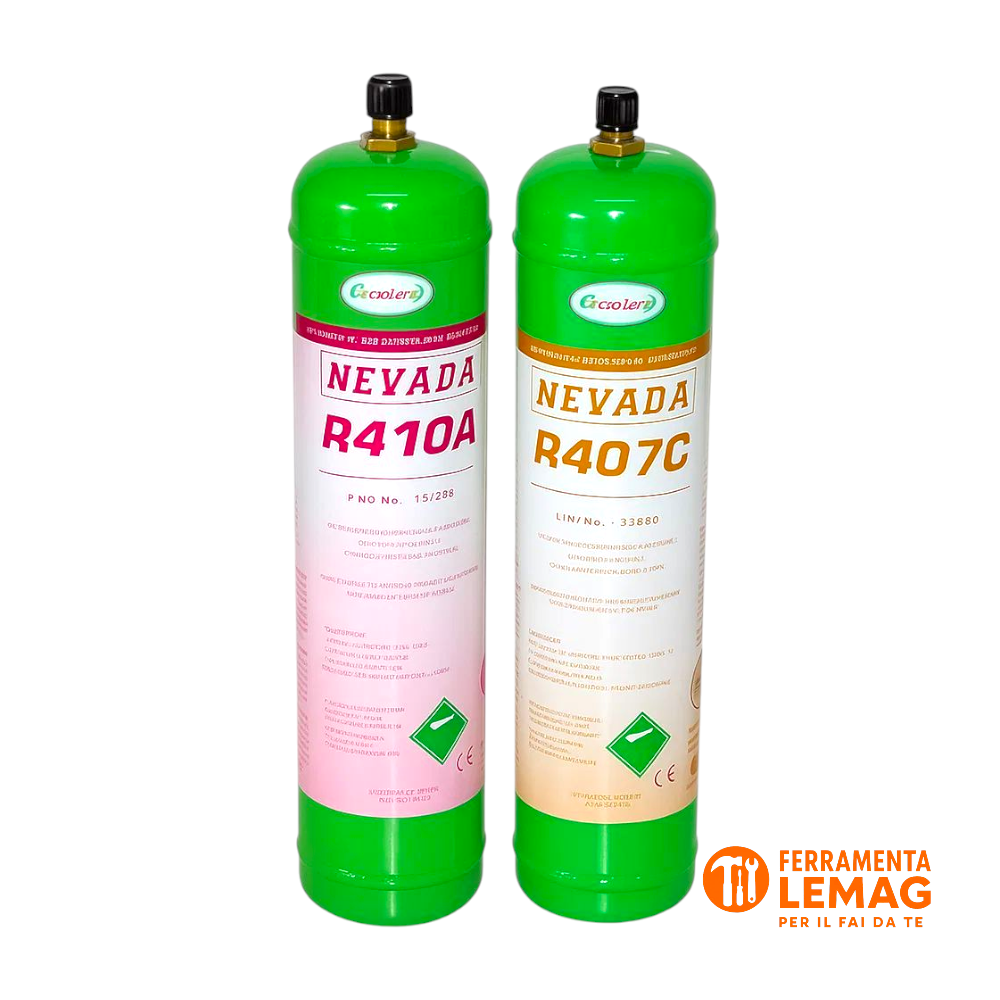 Gas Ricarica Condizionatori R410 Attacco 1/4" - Lemag srl