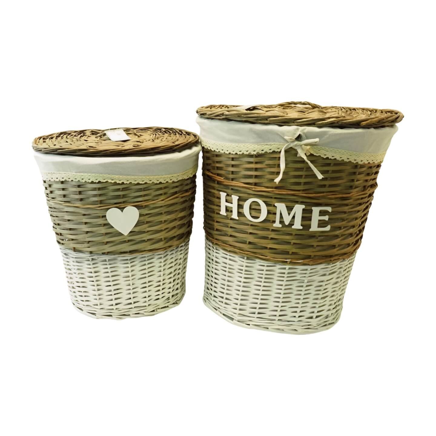 Set di 2 porta biancheria - NOEMI