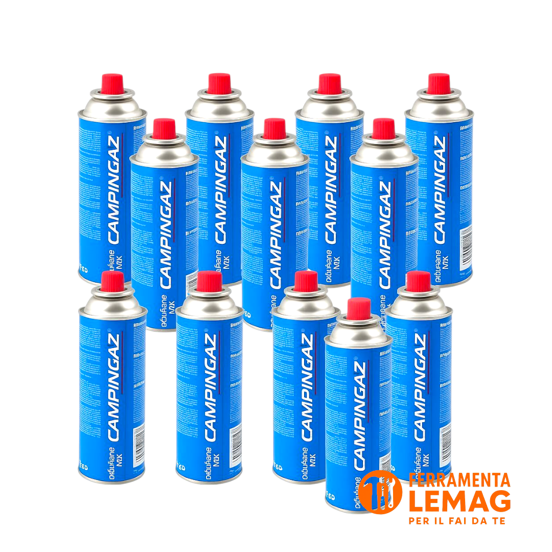 Image of Cartucce Gas Butano Campingaz CP250 220g – Conf. 12 Pezzi – Lemag srl cod009