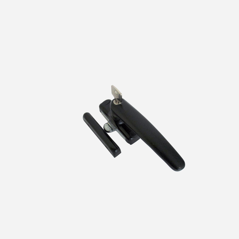 Maniglia a tavellino con chiave porte finestre interne alluminio Master 3041.10 - Imagen 4 de 5