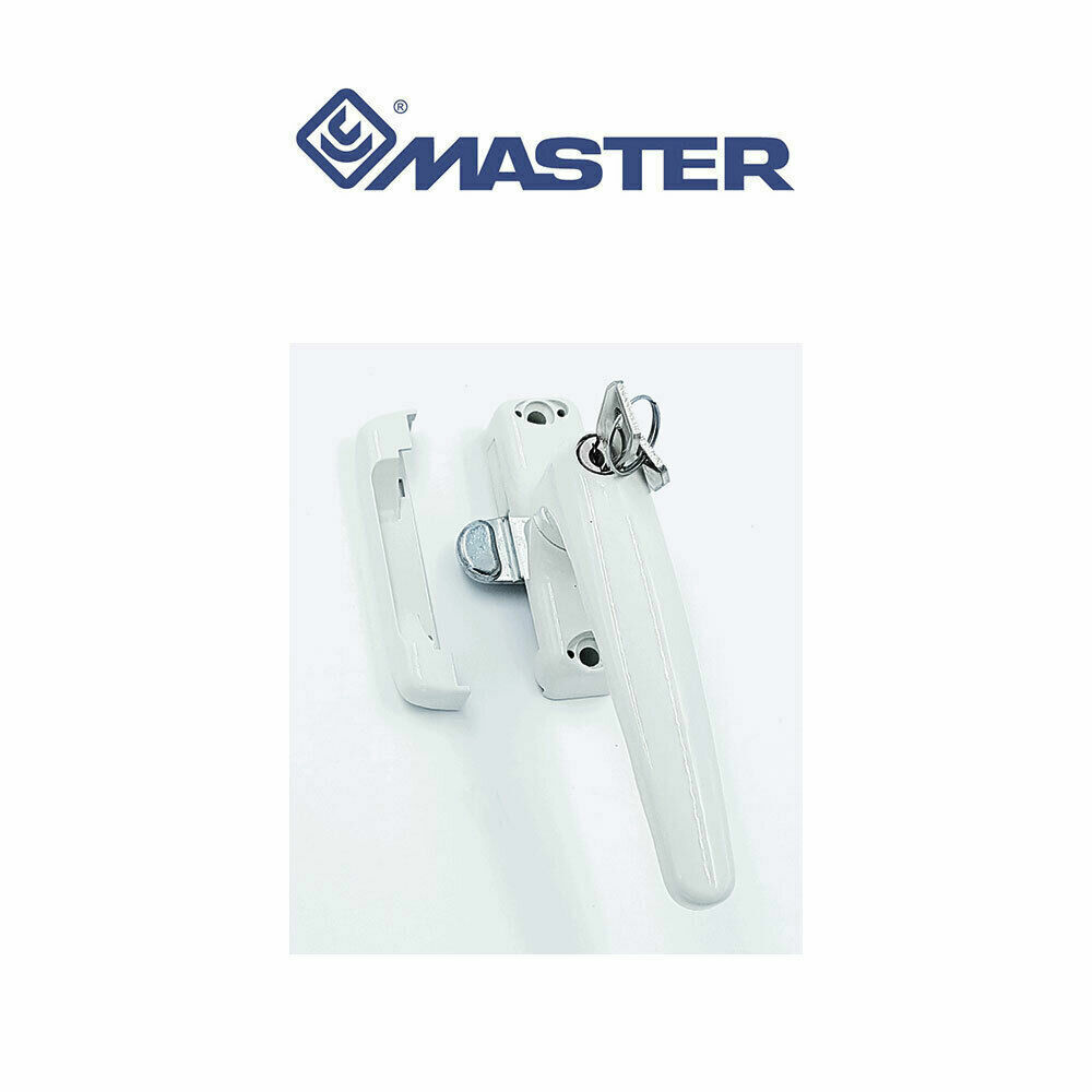 Maniglia a tavellino con chiave porte finestre interne alluminio Master 3041.10 - Imagen 5 de 5