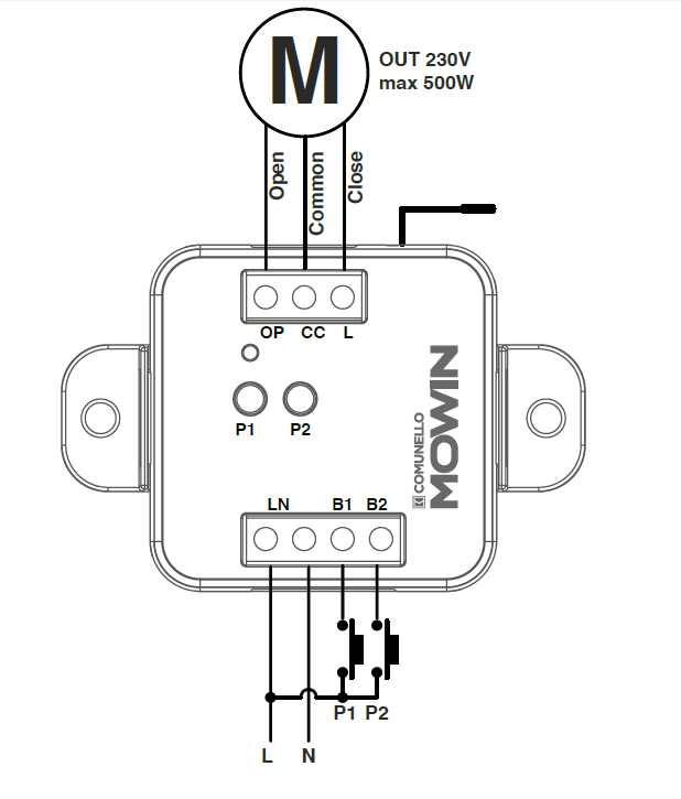 Steuergerät Universal Für Rolladen Rollladen Gardinen Motor Fernbedienung Wifi - Bild 8 von 9