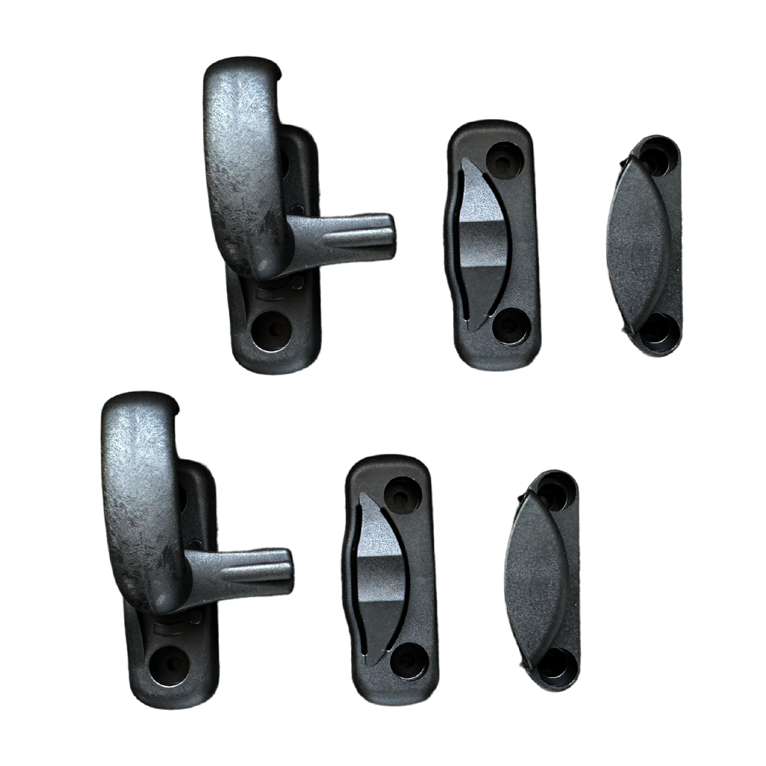 Chiudi Anta Per Finestre A Battente - Poliammide Nero, Design A Chiocciola, Marca Esinplast - Foto 2