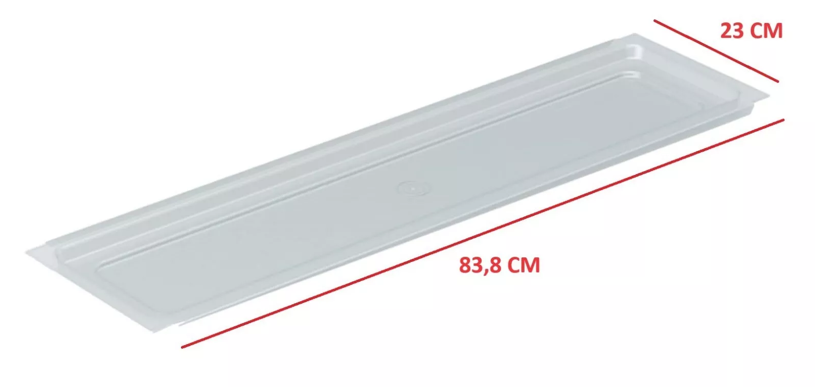 VASCHETTA vassoio in plastica per Scolapiatti incasso pensili da 60-80-90 cm - Picture 2 of 4