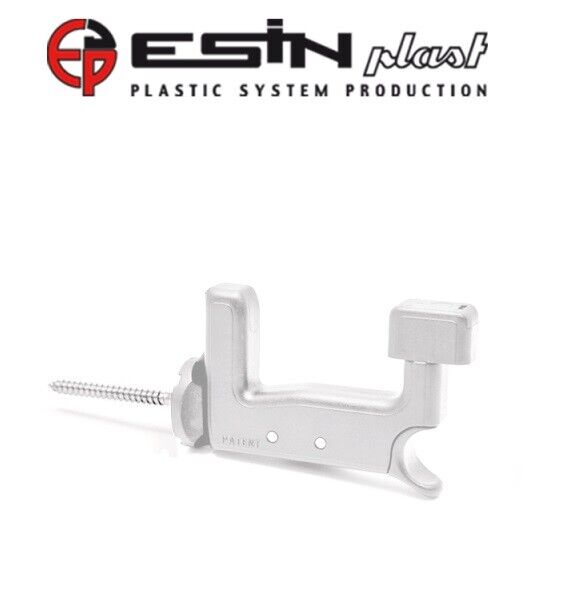 Fermo Imposta Super Top Grillo - Chiusura Automatica, Vite Da 120 Mm, Per Infissi In Alluminio, PVC, Legno - Foto 5