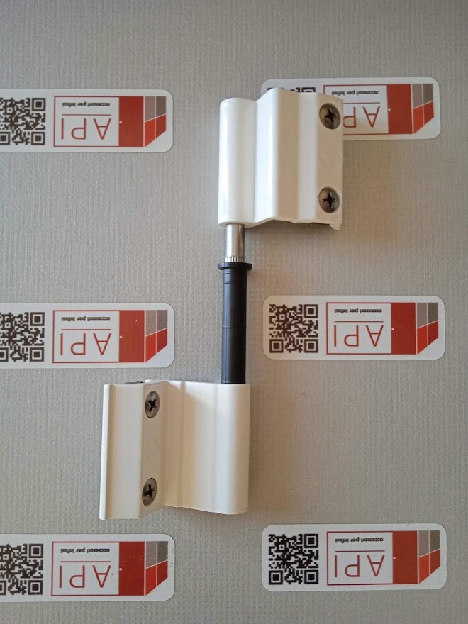 Reißverschluss 2 Flügel Klammer Schnell Profil R40 für Ø40cm Aluminium Fenster - Bild 9 von 20
