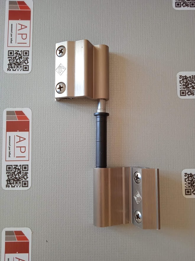 Reißverschluss 2 Flügel Klammer Schnell Profil R40 für Ø40cm Aluminium Fenster - Bild 14 von 20