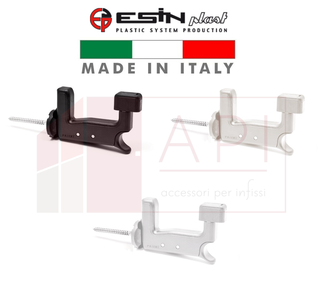 FERMA PERSIANE automatico Esinplast Super Top Grillo vite 120 mm MURO CAPPOTTO