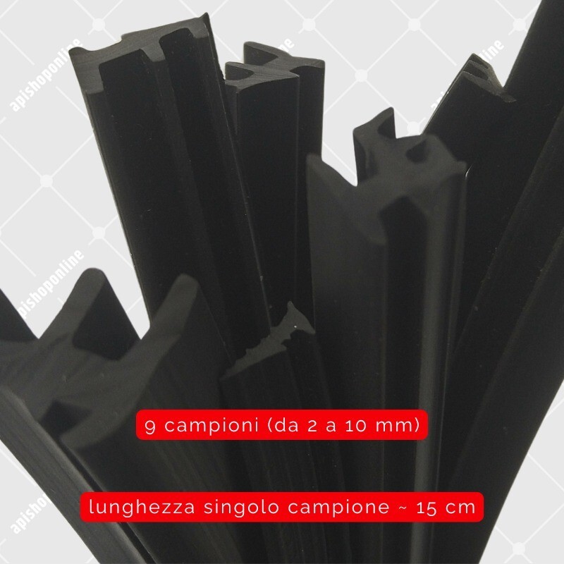 Dichtung für Einfassungen Tor Fenster Glas Farbe Schwarz Kelche Wein 10m - Bild 13 von 17