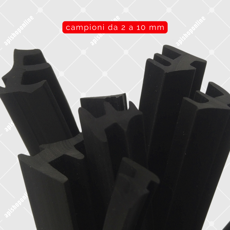 Dichtung für Einfassungen Tor Fenster Glas Farbe Schwarz Kelche Wein 10m - Bild 17 von 17