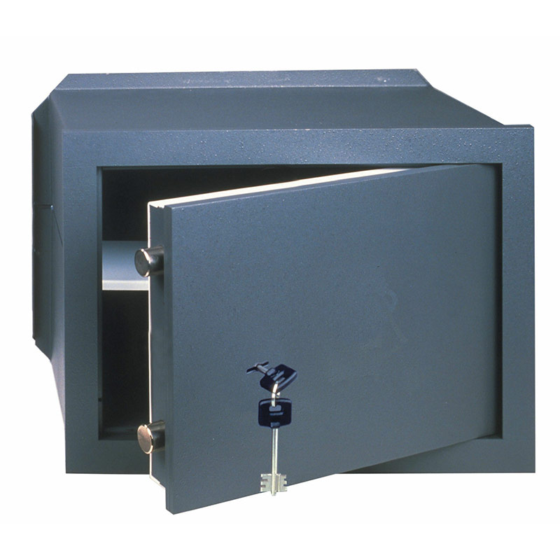 Cassaforte a muro con serratura a chiave doppia battuta  C-Key s 82010 incas