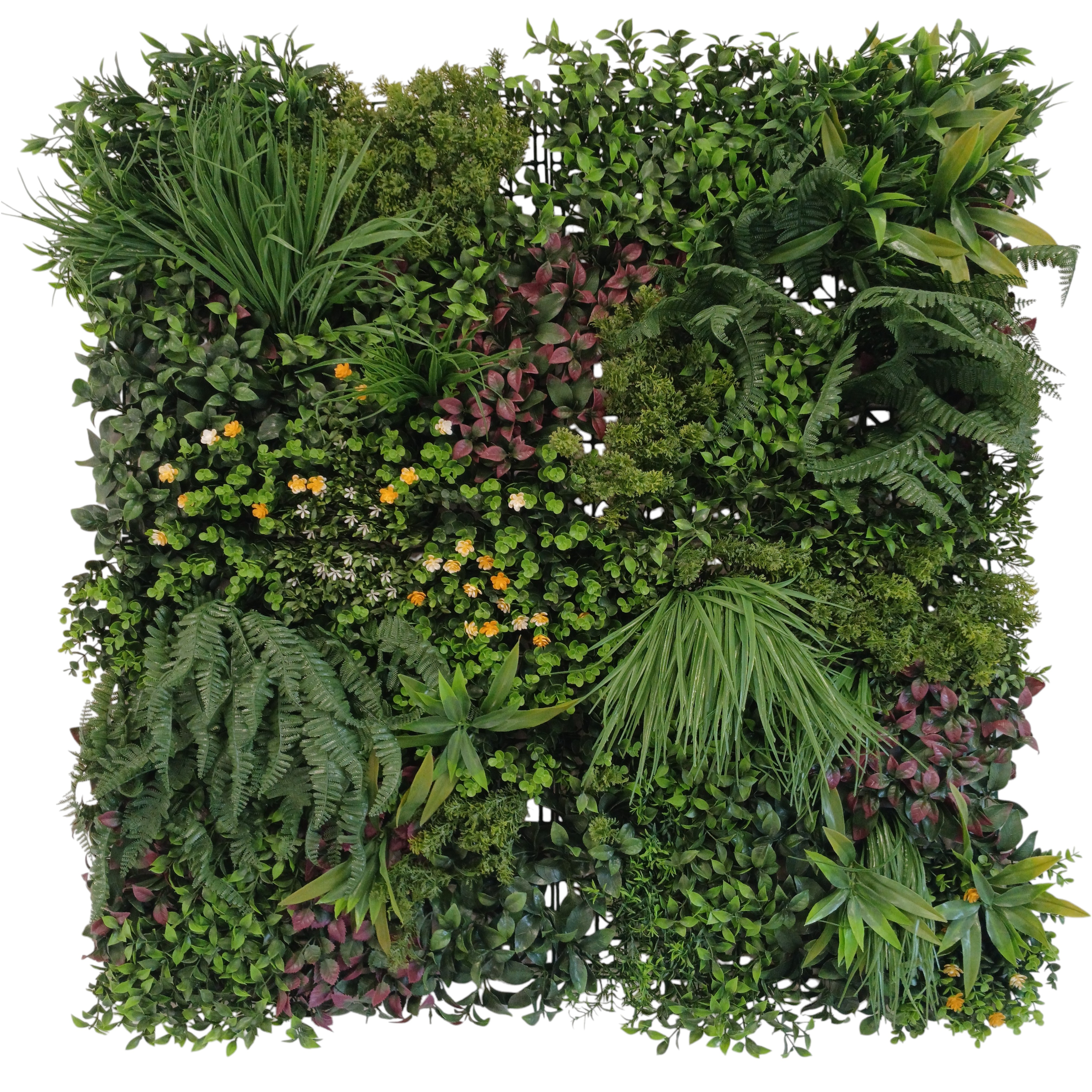 SIEPE ARTIFICIALE WONDERLAND 100X100CM VERDE FISSA