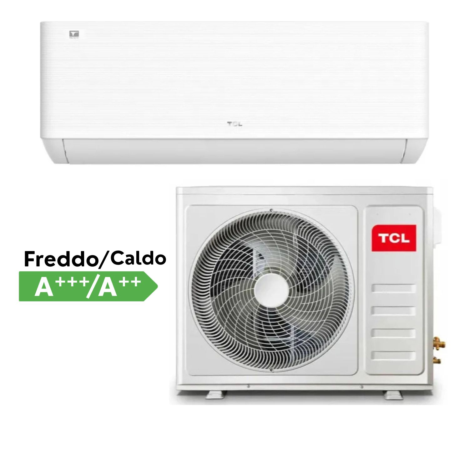 Climatizzatore Condizionatore TCL Gentle Cool Serie P8 9000 BTU SN09P8S0 INVERTER R32 classe A+++/A++ Wi-Fi R32 (Unità Interna + Unità Esterna) - SN09