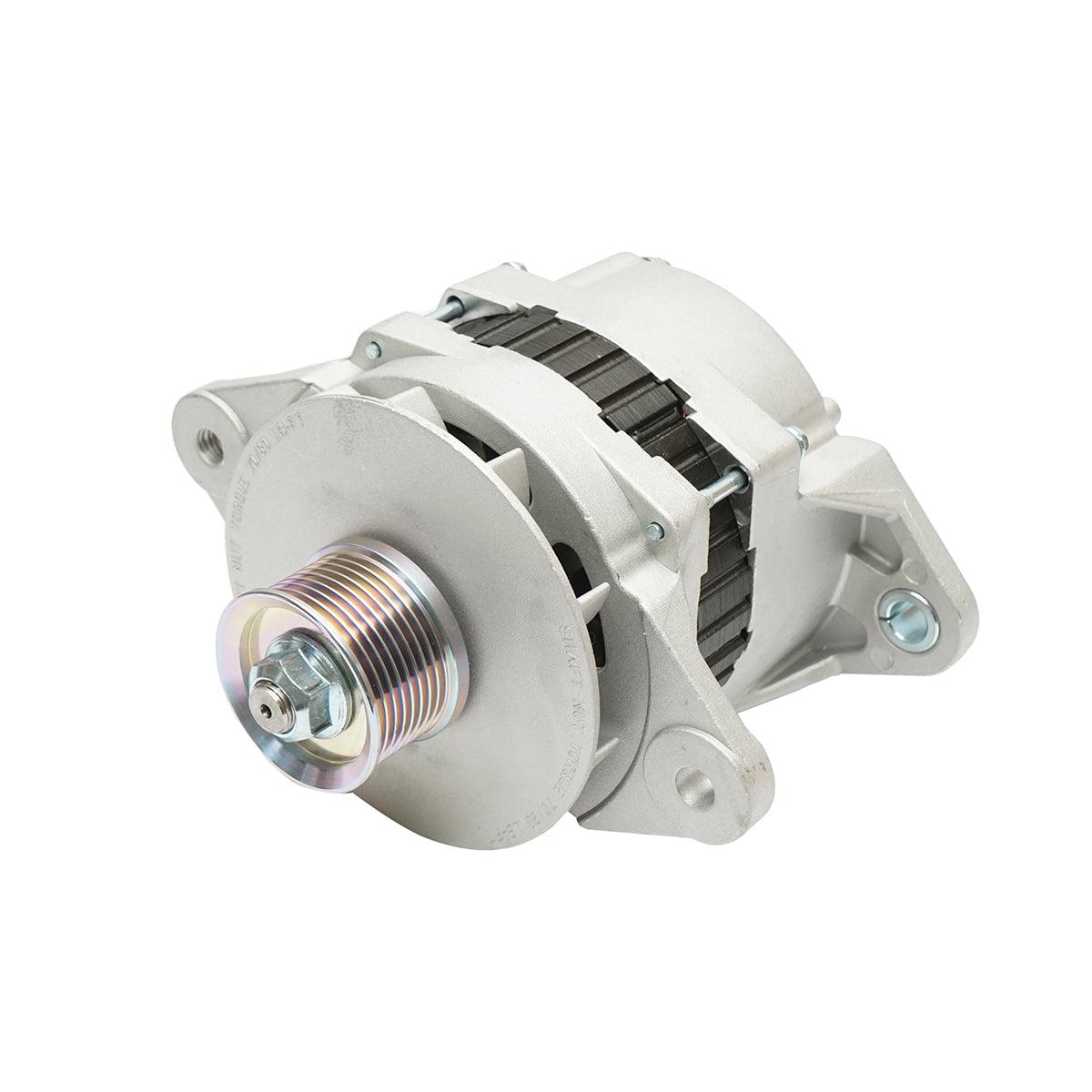 Image of Alternatore 24V 70A per Caterpillar, Case, Komatsu, John Deere, Cummins, Cargo codice OEM 10459026, 10461235, 19010200, 19010195, 1305787H91, 1307203H1, 170666A1, F054034, 112188