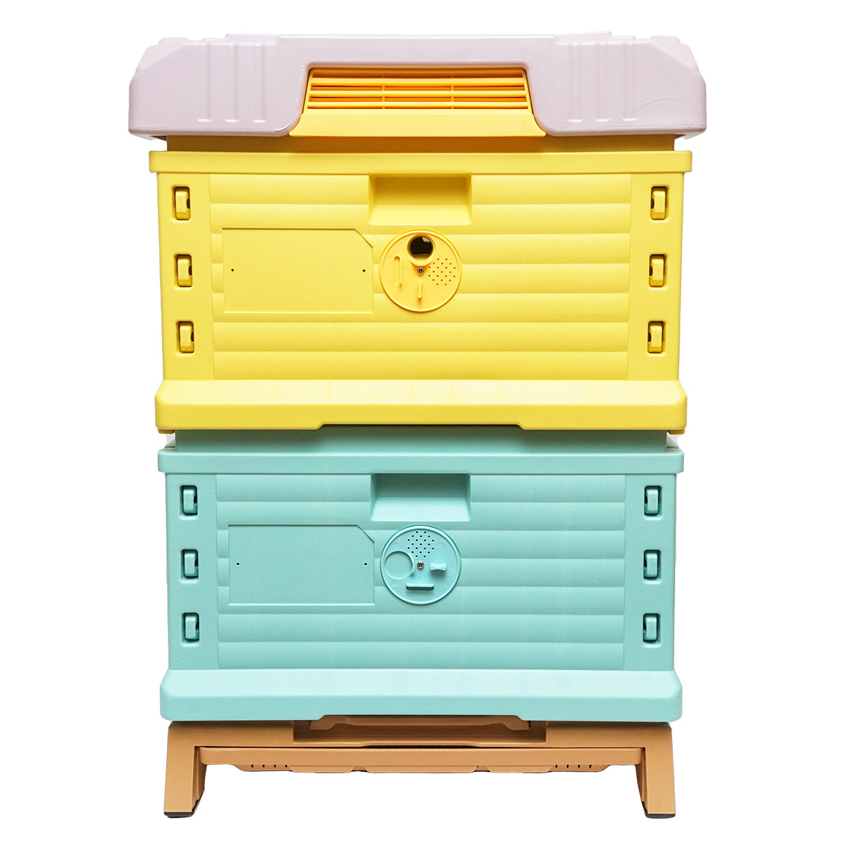 Alveare in plastica per 4 telai 600x510x355mm