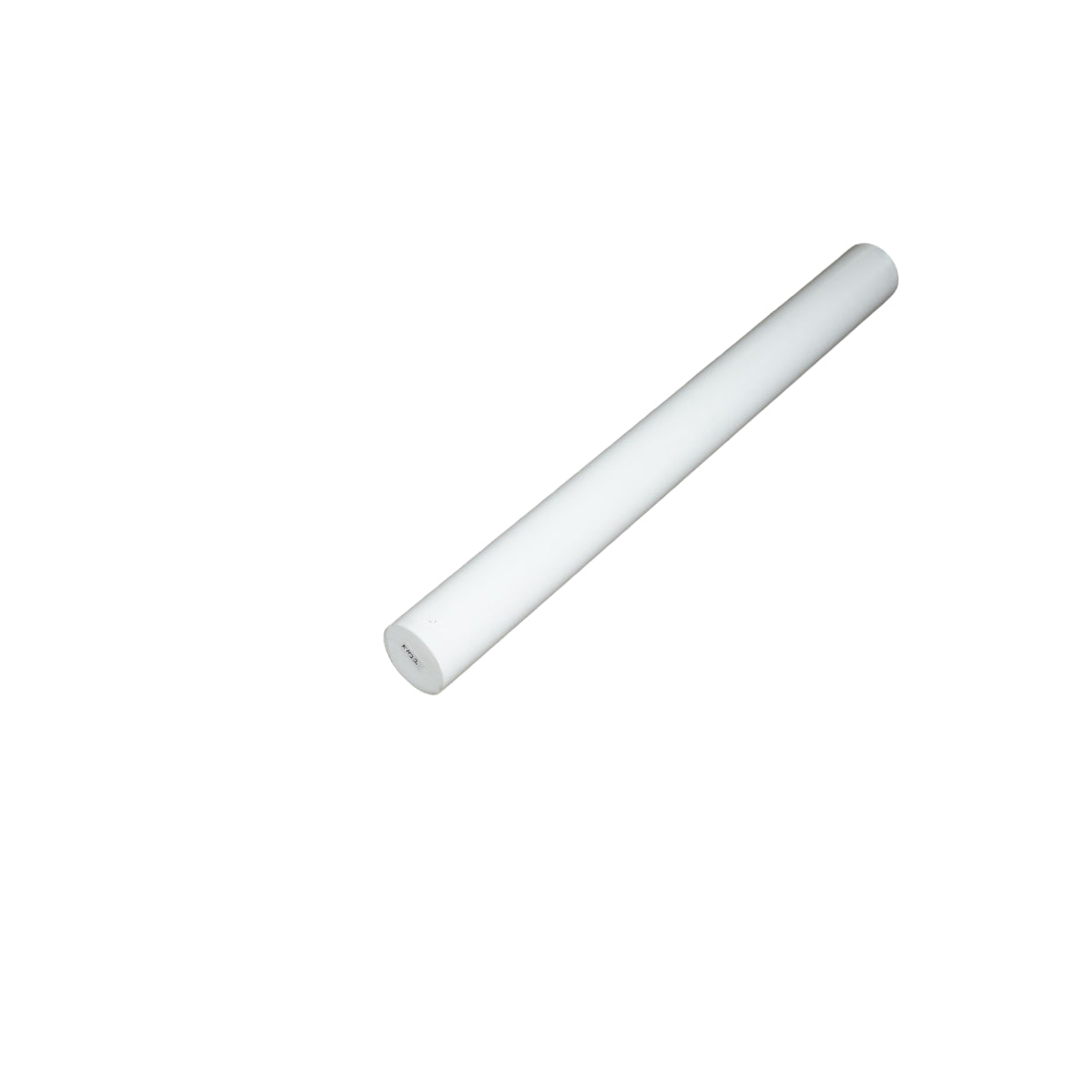Barra di teflon PTFE, politetrafluoroetilene bianca 100x1000mm 18.50 Kg.