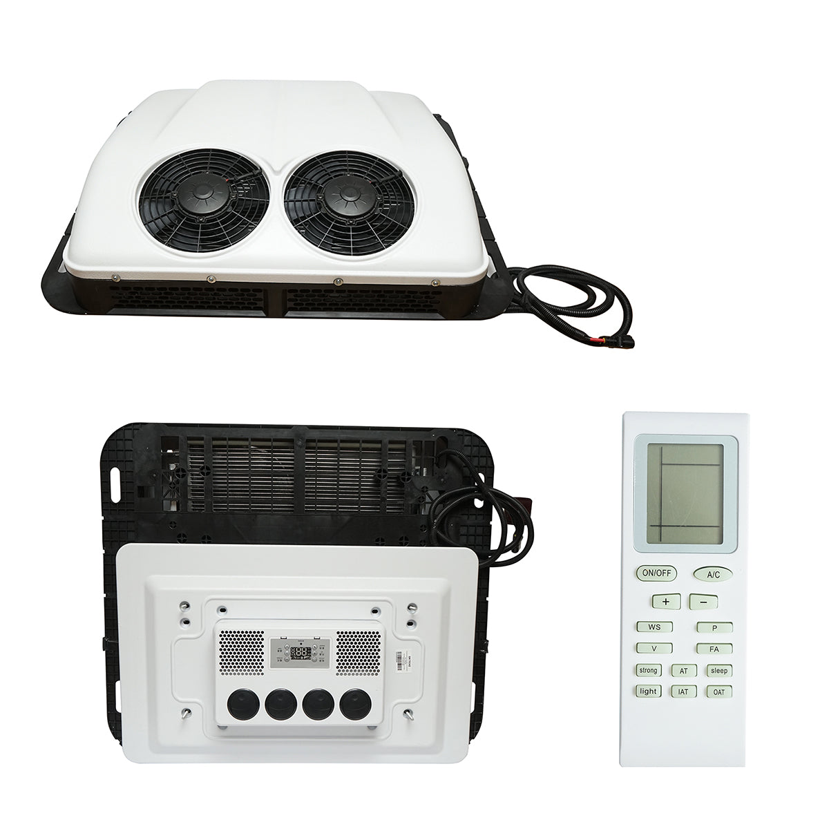 Climatizzatore fisso per macchinari industriali AC 24V 2600W con telecomando – Breckner Germany