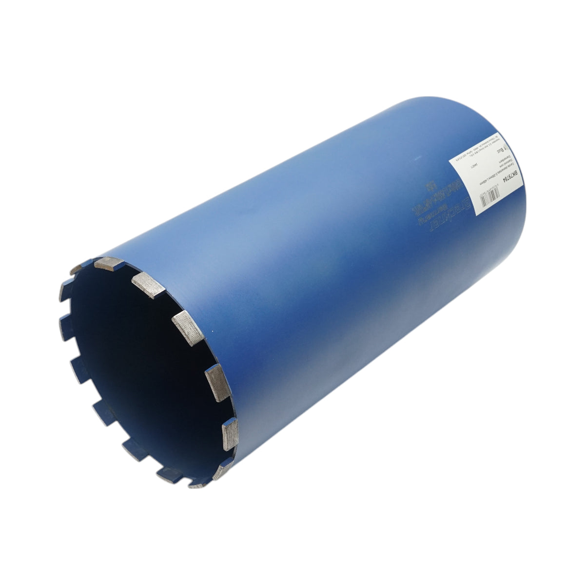 Corona diamantata 200x450mm con filettatura interna 1-1/4 UNC, foratura a umido per calcestruzzo, mattoni Breckner Germany