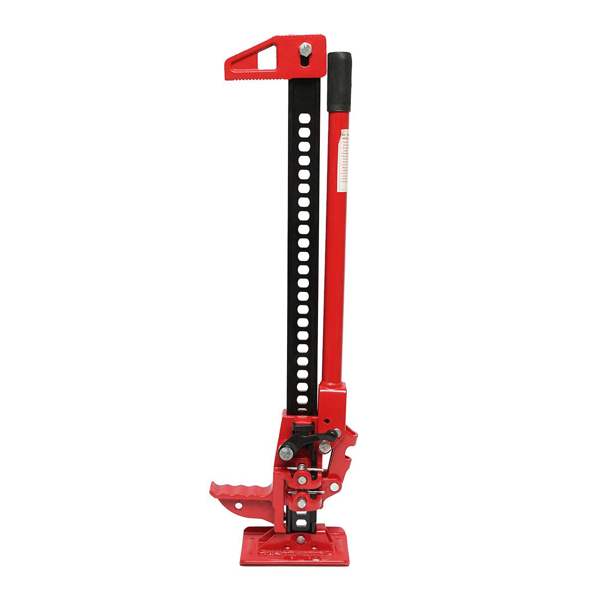 Image of Cric sollevatore OFF ROAD FARM 33 pollici carico massimo 3 tonnellate Cric Fuoristrada Binda meccanica 33" per fuoristrada e quad