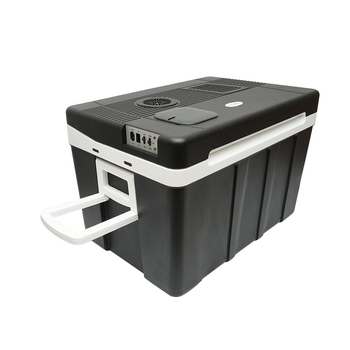 Frigorifero termoelettrico, capacità 50L, alimentazione 12V, potenza 48W con adattatore 220V, Breckner Germany.