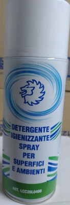 400ML ALCOOL ISOPROPILICO SPRAY IGIENIZZANTE DISINFETTANTE SUPERFICI 6PZ
