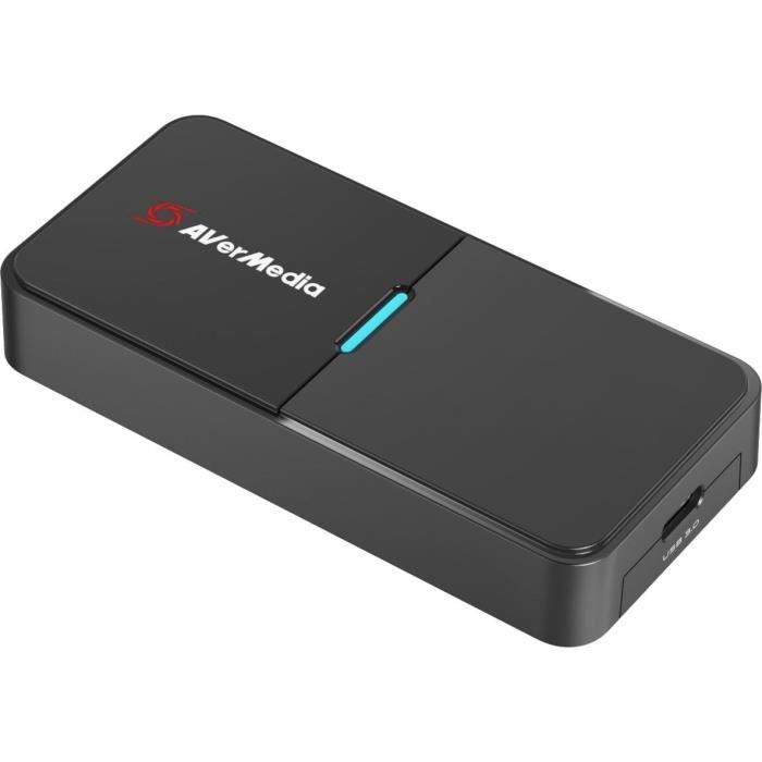 Image of Acquisition Box - AVERMEDIA - Live Streamer CAP 4K BU113 - HDMI a USB3 - Compatibile DSLR - Colore nero