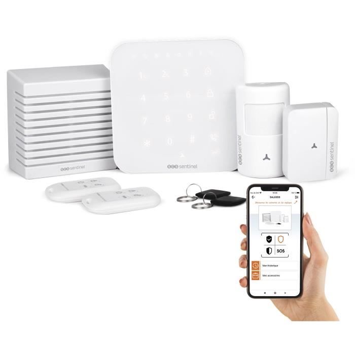 Image of Allarme senza fili connesso Wi-Fi e GSM 4G - KitAlarm - SCS SENTINEL