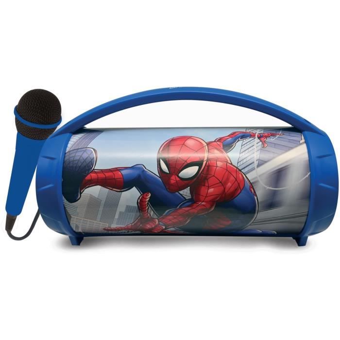 Image of Altoparlante Bluetooth wireless illuminato con microfono Spider-Man