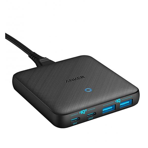 Image of Anker 543 Powerport Atom III Universale Nero Ricarica rapida Interno (543 Powerport Atom Iii - Universal nero Fast Charging - Indoor - Warranty: 12M)