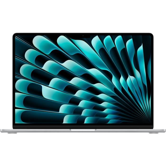 Apple - 15.3 MacBook Air M4 (2025) - 16 GB di RAM - 512 GB di spazio di archiviazione - CPU a 10 core - GPU a 10 core - Argento