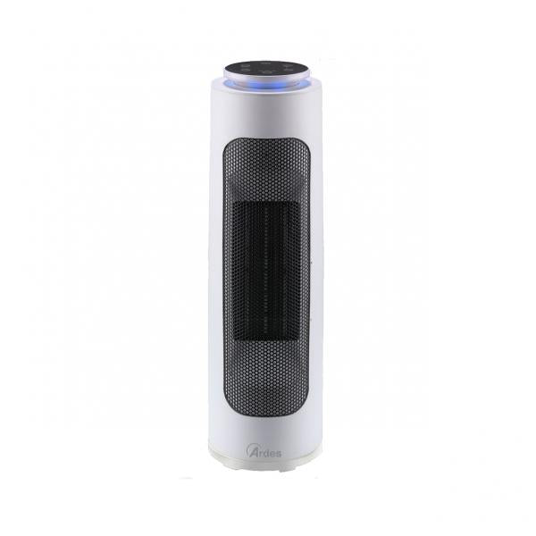 Image of ARDES PIN (AR4P19) - TERMOVENTILATORE CERAMICO A TORRE - LUCE NOTTE LED 3 COLORI - 2000W