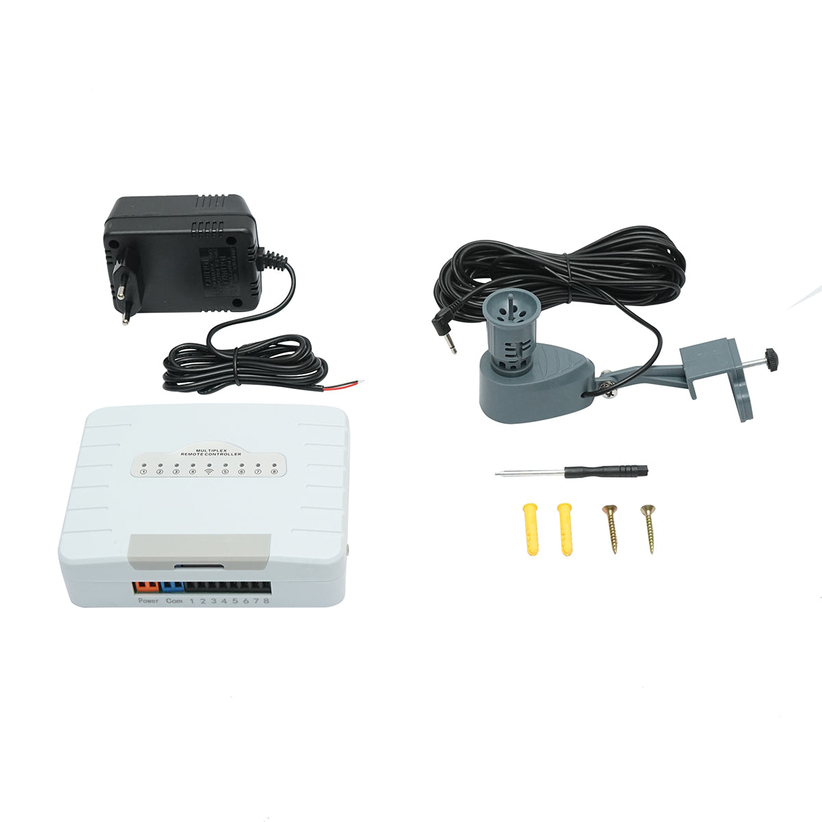 Modulo di comando principale smart WIFI 220V, 8 stazioni con sensore di pioggia, applicazione Smart Life IP67