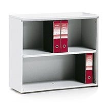 Armadio A Giorno Con 1 Ripiano Per Ufficio Operativo Cm. 90X31,7X79,2H-image