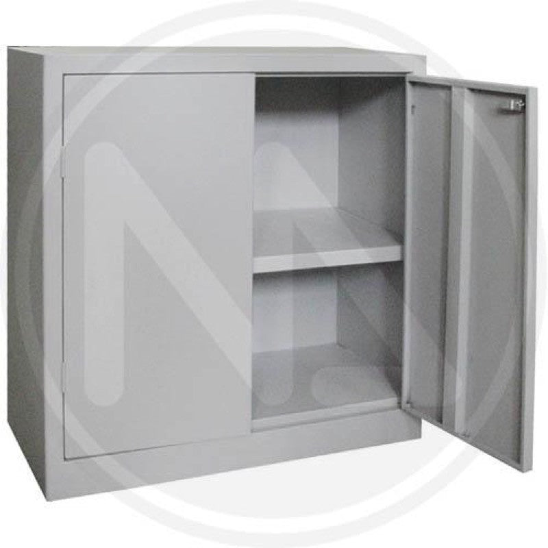 Image of ARMADIO MINISPAZIO IN LAMIERA METALLO 2ANTE BASSO CM95x40x80H ARMADI TUTTOPIANI