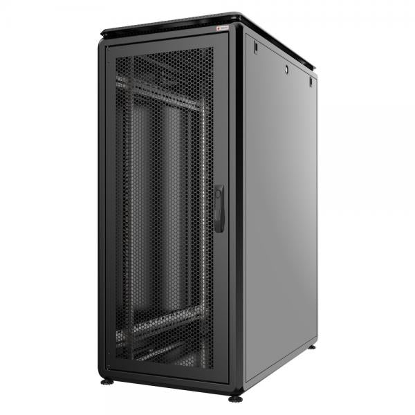 Armadio Server Rack 19'' 800x1200 42U Nero Porta Grigliata serie Evolution Ventilato
