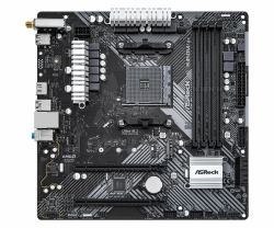 Image of Asrock B450M/ac R2.0 AMD B450 Socket AM4 micro ATX (Asrock B450M/AC R2.0, AMD B450, AM4, Micro ATX, 4 DDR4, HDMI, GB LAN, AC Wi-Fi, 1x M.2)