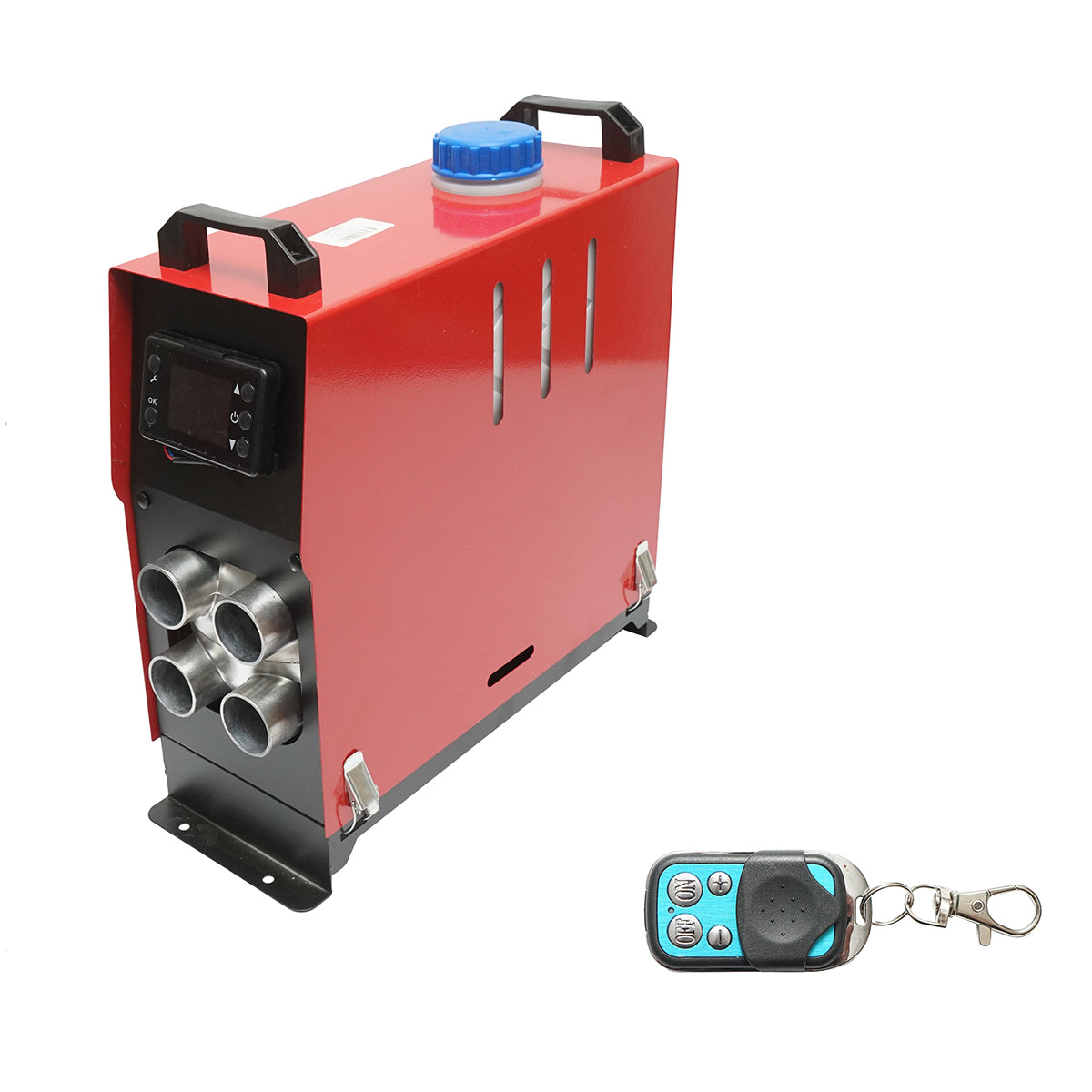 RISCALDATORE D’ARIA RISCALDATORI DA PARCHEGGIO PER L'AUTO RISCALDATORE PER AUTO, RISCALDATORE STAZIONARIO PORTATILE 12-24V, 5KW, display LCD, con tele