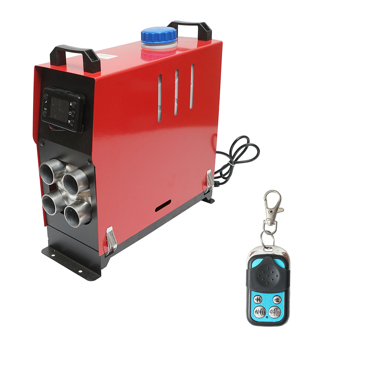 RISCALDATORE D’ARIA RISCALDATORI DA PARCHEGGIO PER L'AUTO RISCALDATORE PER AUTO, riscaldatore stazionario portatile 12-24/220V, 5KW, display LCD, con 