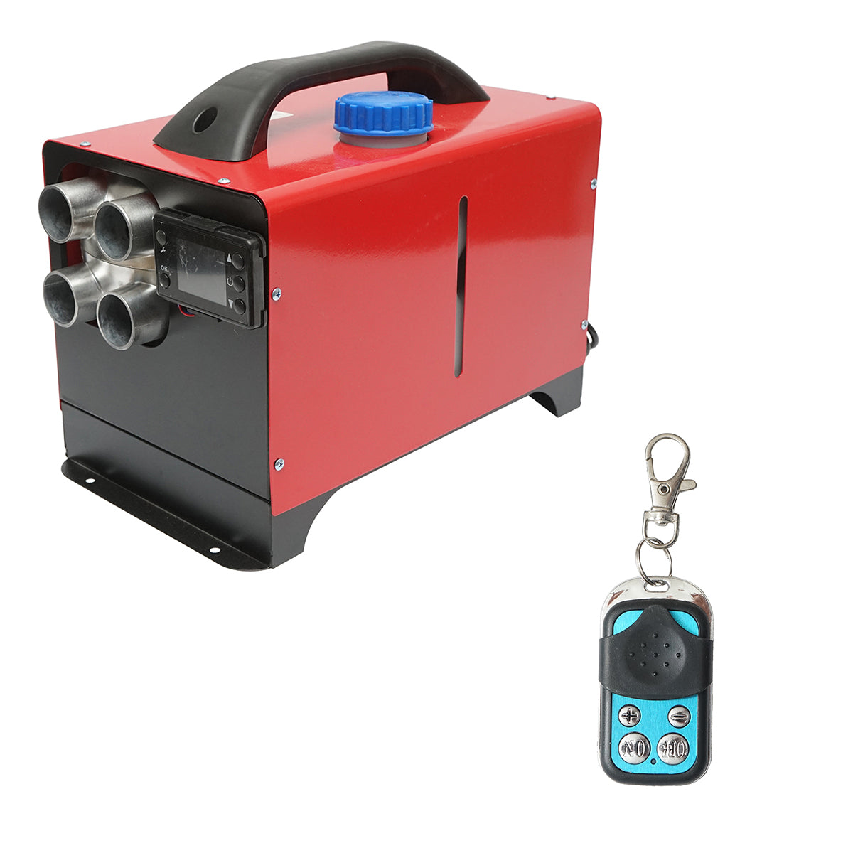 RISCALDATORE D’ARIA RISCALDATORI DA PARCHEGGIO PER L'AUTO RISCALDATORE PER AUTO, riscaldatore stazionario portatile 12-24/220V, 5KW, display LCD, con 