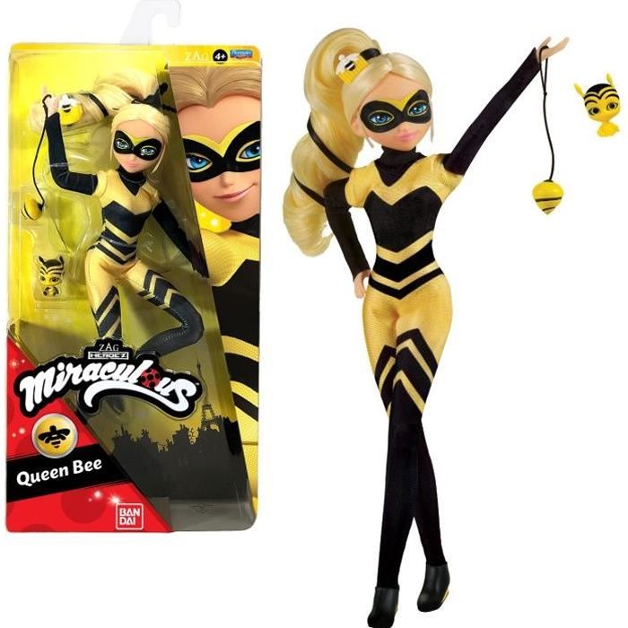 Image of BANDAI Miraculous Ladybug - Bambola Fashion 26 cm: Queen Bee