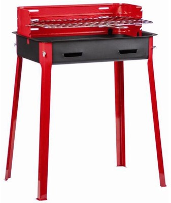 Image of BARBECUE RETTANGOLARE A CARBONE CARBONELLA ALTEZZA 85 CM PIANO 30X45 CM