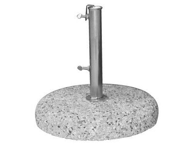 Image of BASI IN CEMENTO GHIAIA PER OMBRELLONI 55 CM. - KG. 35