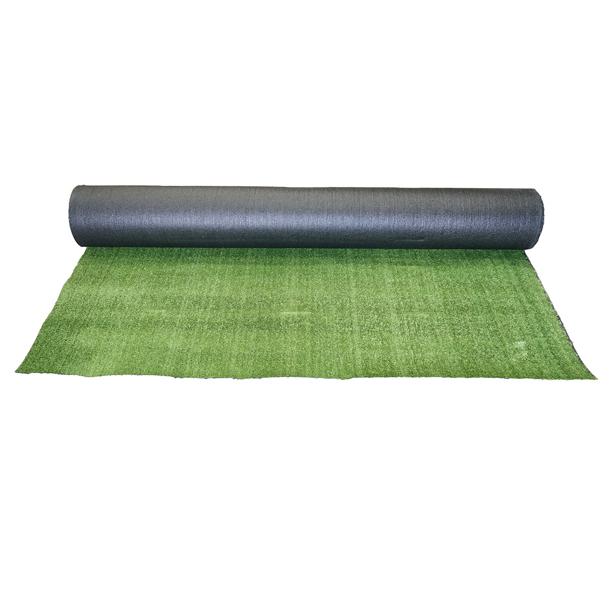 Tappeto di erba artificiale verde 3x30 m, filo 7 mm, 1 strato PP e rete PU