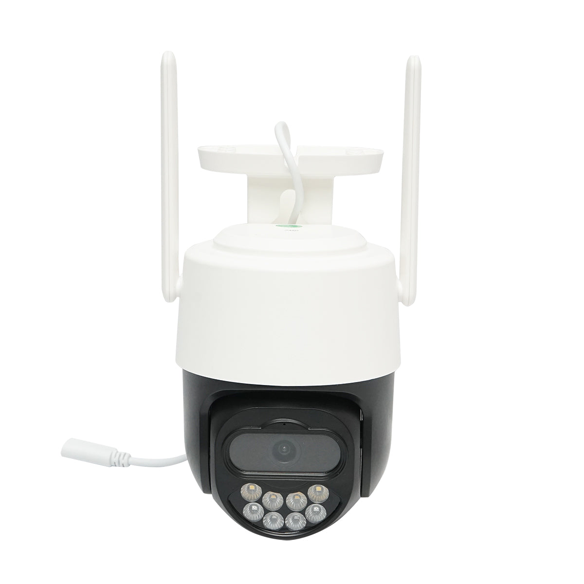 Telecamera di videosorveglianza intelligente WIFI 1080P da esterno, doppia lente, sensore di movimento PTZ, ruotabile di 360 gradi, 220 V ICSee