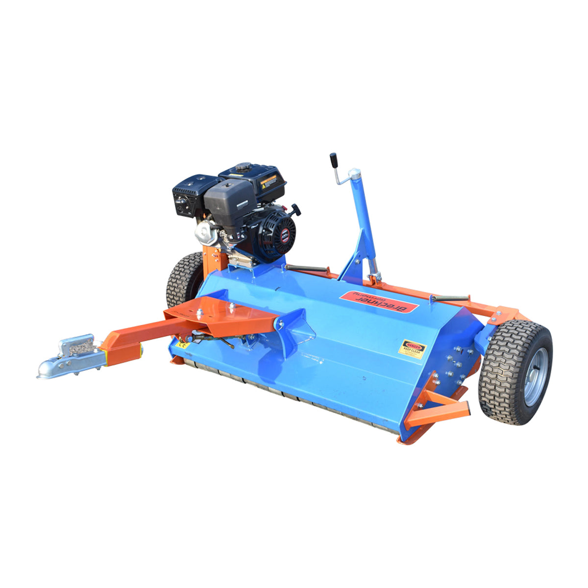 Trinciaerba trainato per quad Trinciatrice per residui vegetali ATV120 115 cm con motore 15 CV trainabile Breckner Germany