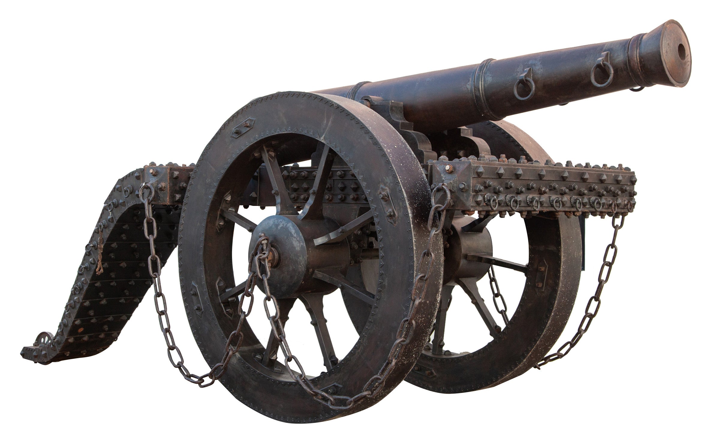 Biscottini RIPRODUZIONE DI CANNONE D'EPOCA IN METALLO dimensioni larghezza profondità