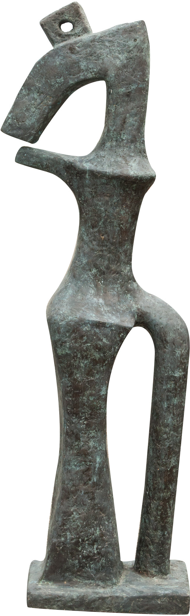 Biscottini Scultura arte moderna in fusione di bronzo L50xPR34xH175 cm dimensioni