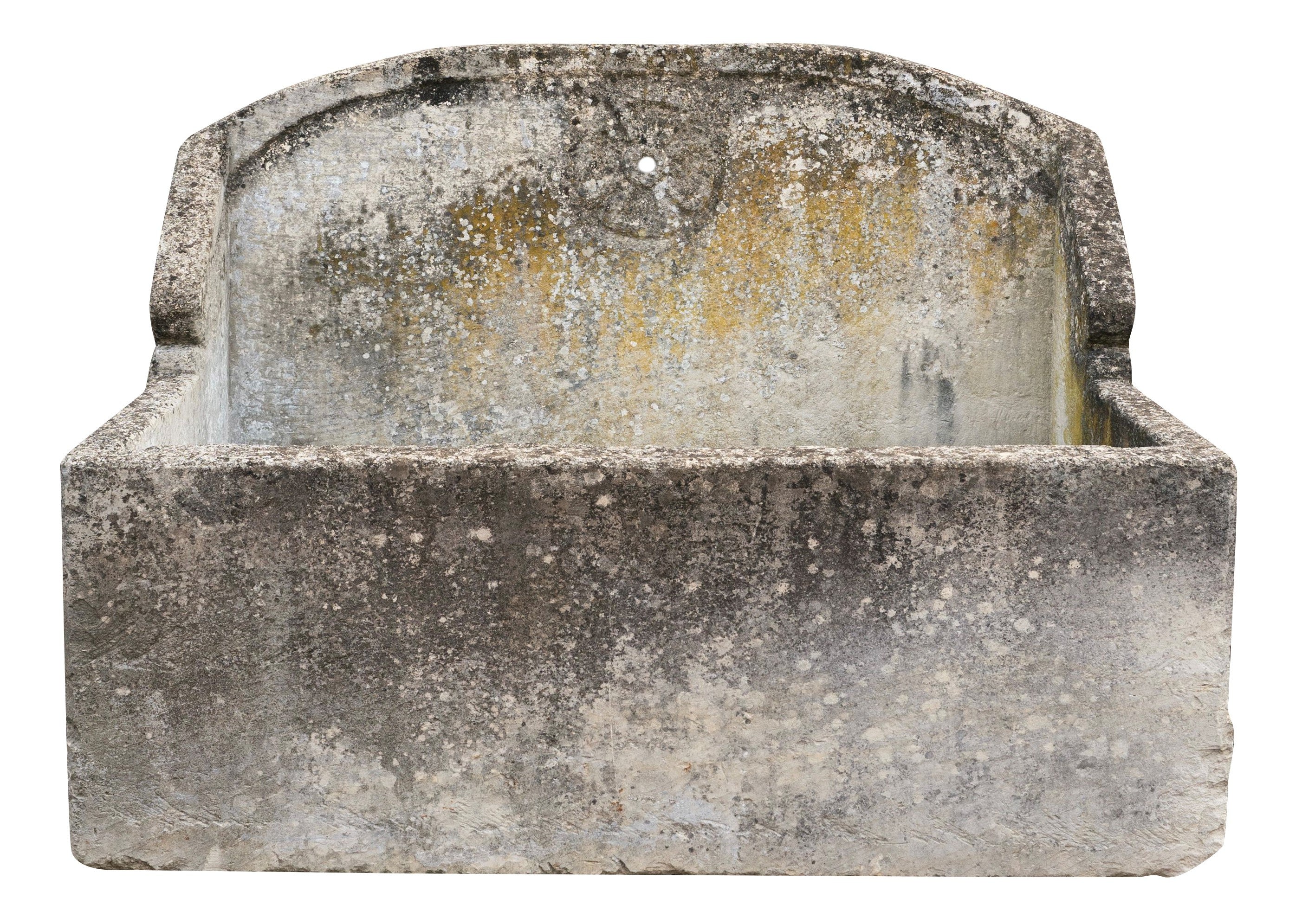 Biscottini Vecchia fontana a muro in pietra Molto solida robusta Offerta Speciale Qualità