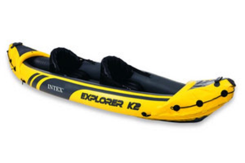 Canoa Gonfiabile Explorer K2 Intex Cm. 312X91X51 Portata Kg. 160-image