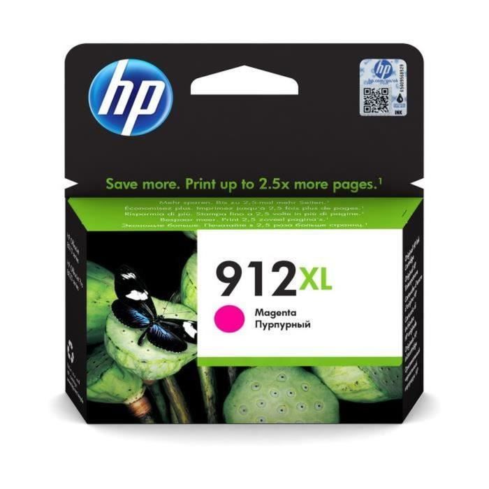Image of Cartuccia a getto Inkjet HP 912XL - Magenta - Inkjet - Alta resa - 825 pagine